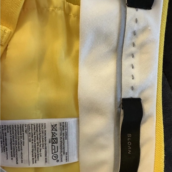 Banana Republic Women's Yellow Chinos - Picture 4 of 4